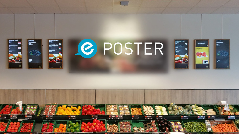 ePoster, Neo-Advertising, Edeka