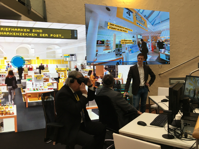 Jumptomorrow Virtual Reality Retail Anwendung