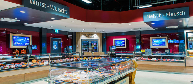 Fleischtheke REWE:XL Hundertmark