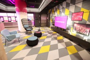 Viscom Projekt: MagentaZuhause Lounge