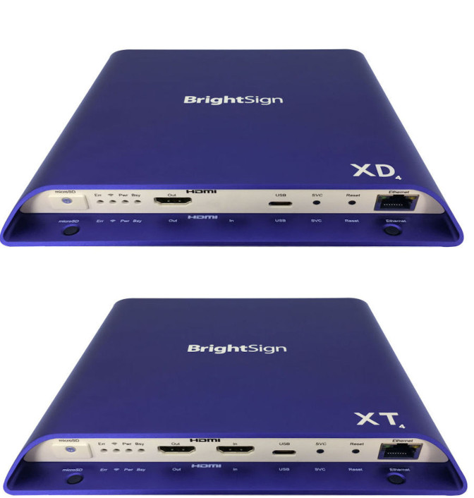 BrightSign Mediaplayer der Serie 4