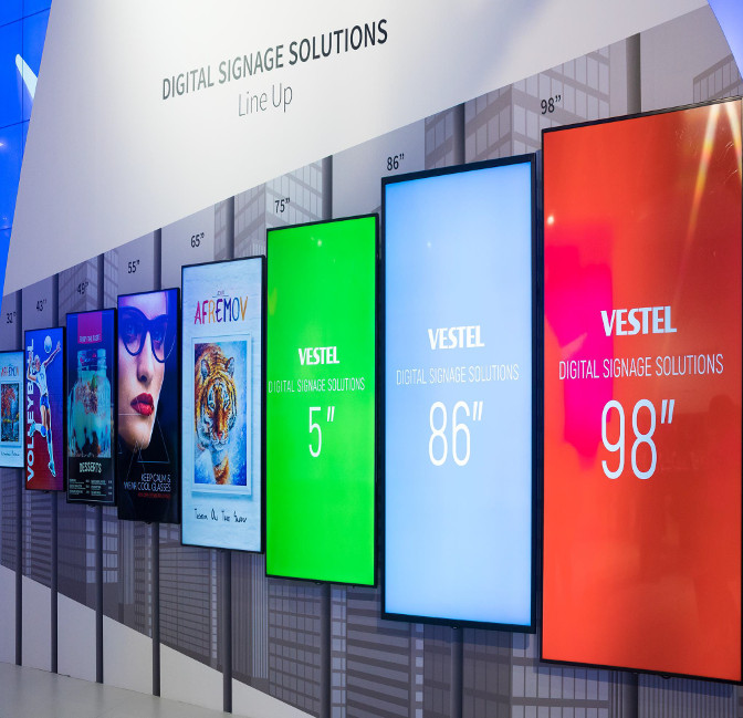 Displays von Vestel