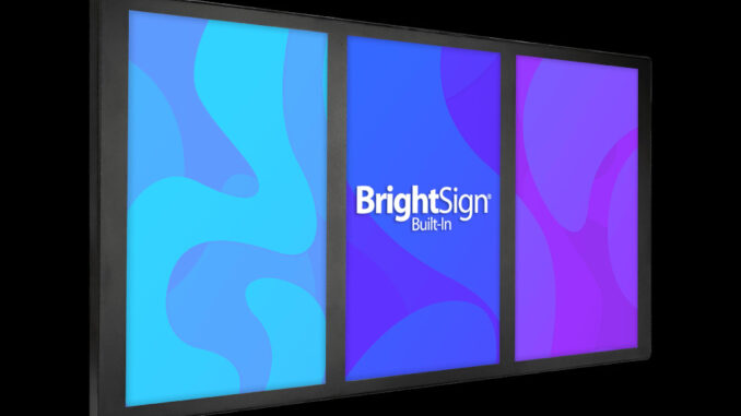 3x1 Multiscreen von BrightSign und Bluefin