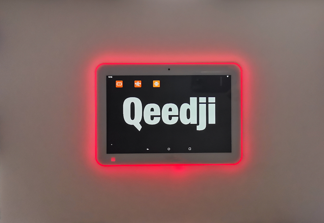Qeedji TAB10s Raumbuchung