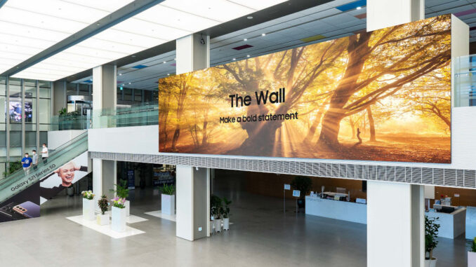 The Wall von Samsung