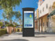 Smart City Kiosk mit IR Touch Overlay