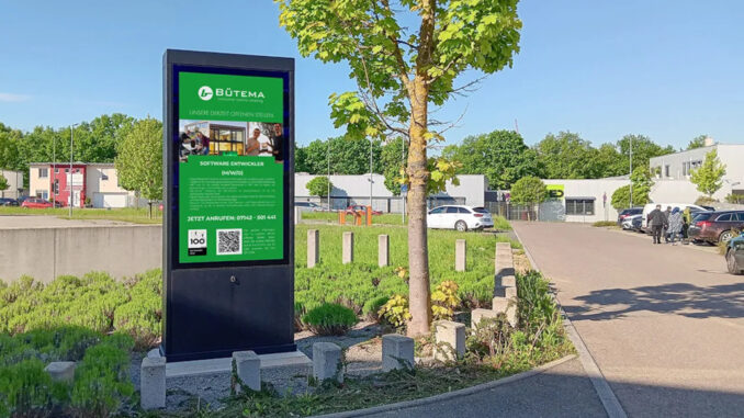 Buetema DOOH-Stele Buetema DOOH-Stele