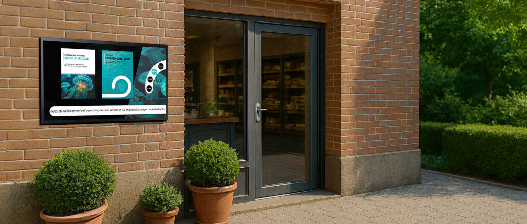 DSBoutdoor am Supermarkt