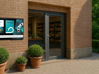 DSBoutdoor am Supermarkt