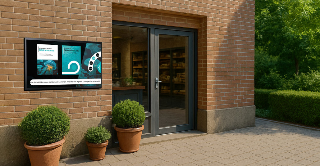 DSBoutdoor am Supermarkt